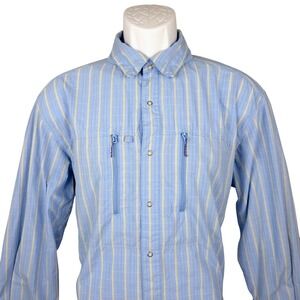 Patagonia Congo Town Pucker Shirt Mens Plaid Long Sleeve Outdoor Travel - M‎